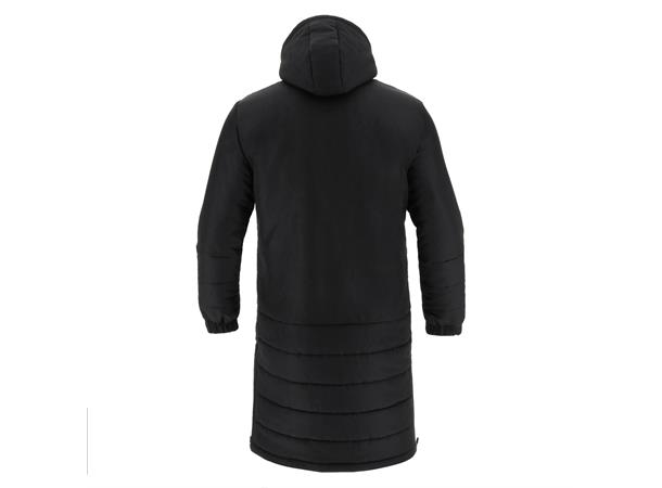 Turvey Long Bench Jacket BLK S Coachjakke - ekstra lang 