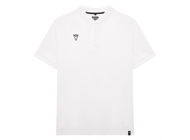 Nisiros Icon stretch korean polo WHT 3XS Poloskjorte Uten krage - Unisex 