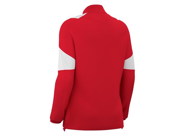 Chantico 1/4 Zip Top Wmn RED/WHT 3XL Teknisk treningsgenser til dame 