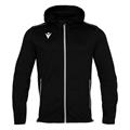 Freyr Hoody Full Zip Top BLK 4XL Overtrekksjakke - Unisex